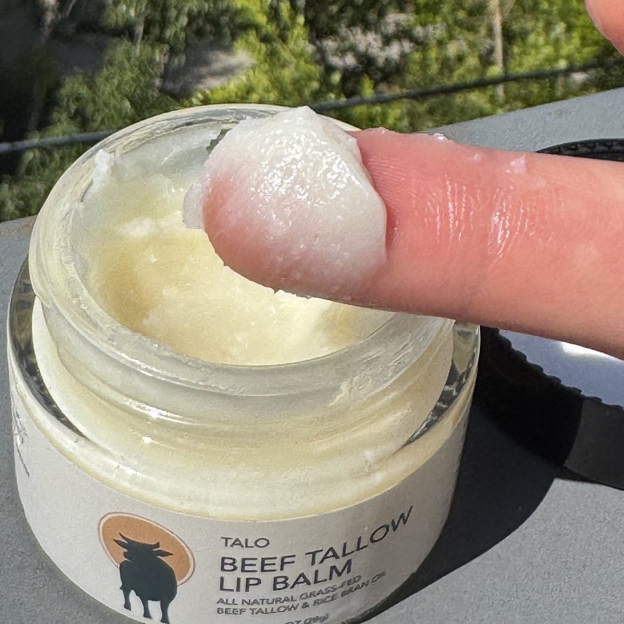 TALO balm texture up close